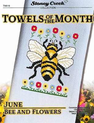 (image for) Towels Of The Month - June Bee And Flowers